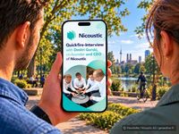 Quickfire-Interview with Dmitri Gorski, co-founder and CEO of Nicoustic