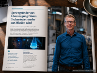 Seriengr&uuml;nder aus &Uuml;berzeugung: Wenn Technologietransfer zur Mission wird