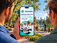 Quickfire-Interview with Dmitri Gorski, co-founder and CEO of Nicoustic