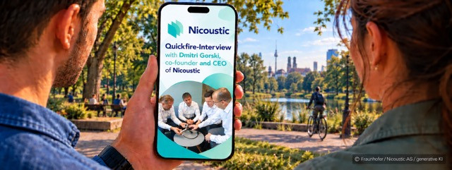 Quickfire-Interview with Dmitri Gorski, co-founder and CEO of Nicoustic